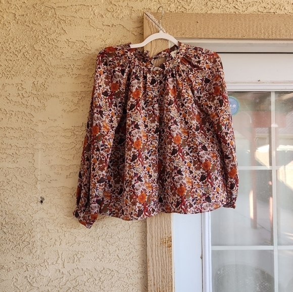 Madewell‎ x Karen Walker Silk Blouse - Picture 2 of 2